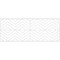 Ekena Millwork Set of Four Panels for 94 1/2"W x 36 1/4"H Genoa Fretwork Wainscot Wall Paneling WPKP18X01X47GNA - alternate 4
